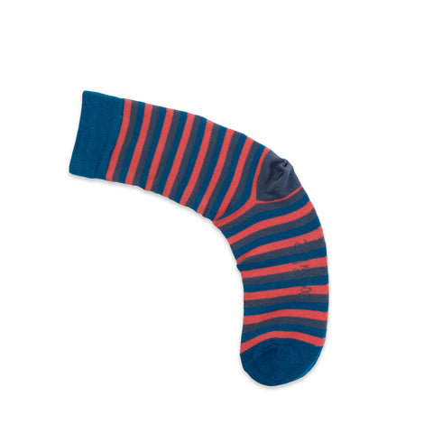 An image of Pink Stripe, knee-length sock by Doris & Dude