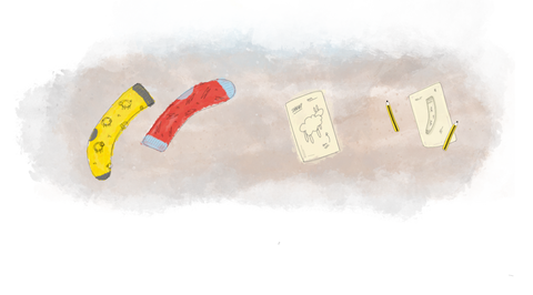Designing the first pair of Doris and Dude socks